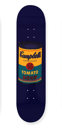 Campbell&#39;s Soup Skate Deck (Navy with Navy can)
