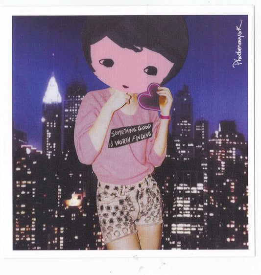 PhoebeNewYork | Something good is worth finding | Sticker