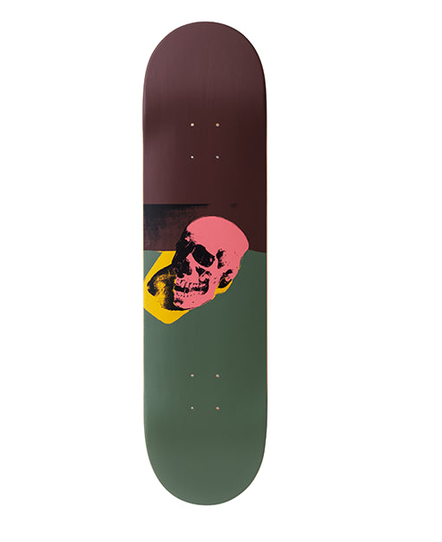 Pink Skull Skate Deck