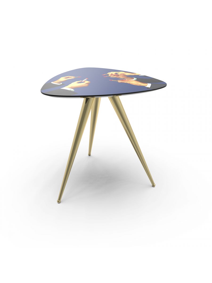 Side Table-Lipsticks Blue