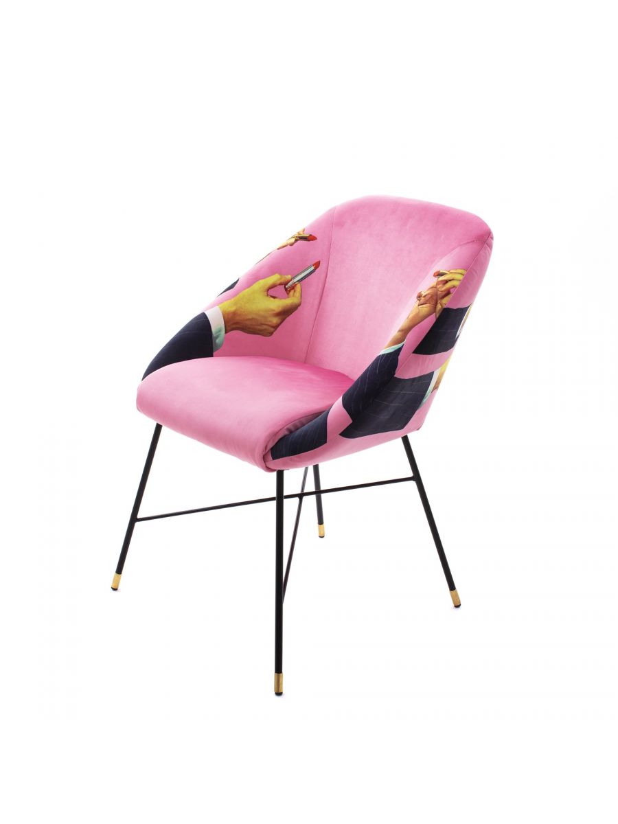 Padded Chair Lipsticks Pink
