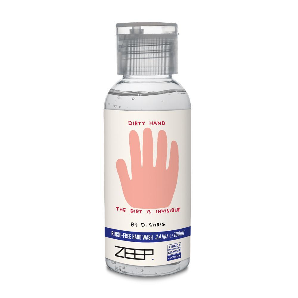 Dirty Hands Rinse-Free Hand Gentle Gel 3.4oz