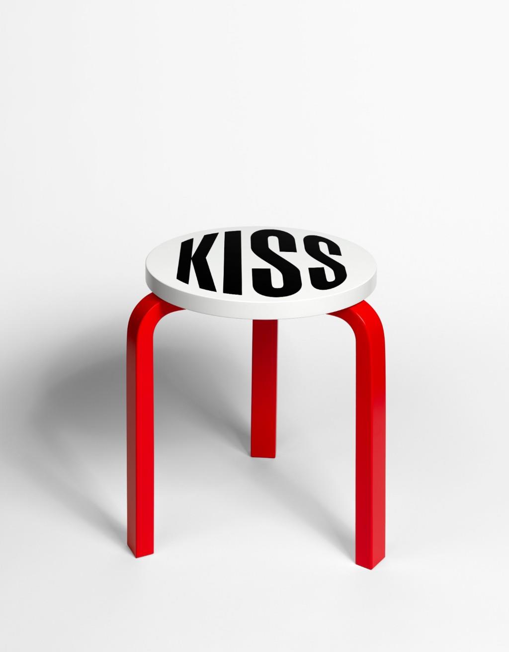 Untitled (Kiss) Stool