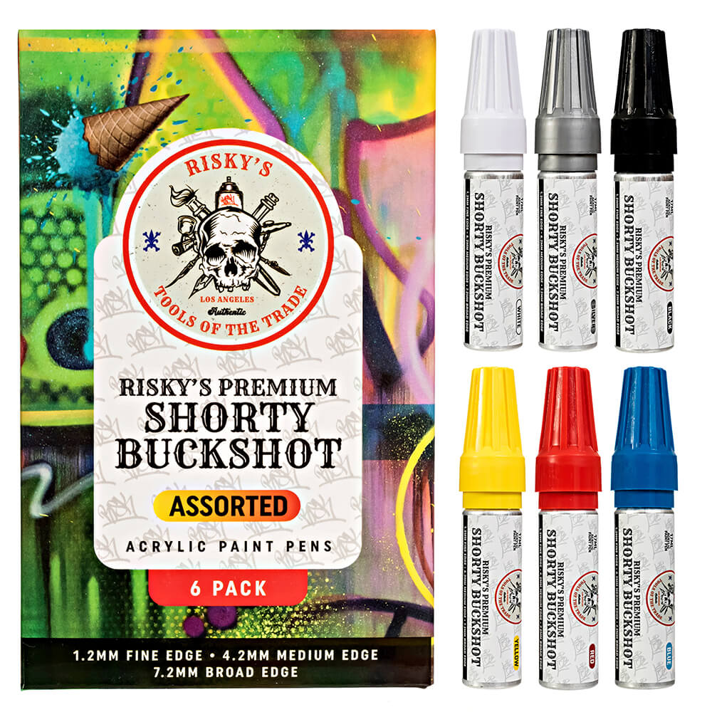 Risk | Risky's Shorty Buckshot- 6 Pack- Assorted Colors