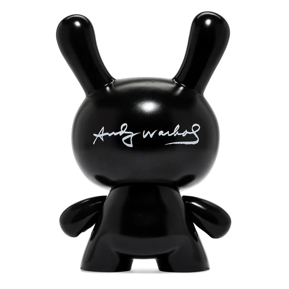 Andy Warhol Fright Wig Self Portrait 8&quot; Masterpiece Dunny - Monochrome Edition