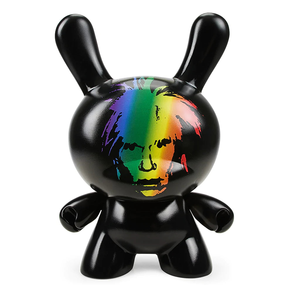 Andy Warhol Fright Wig Self Portrait 8" Masterpiece Dunny - Pride Edition