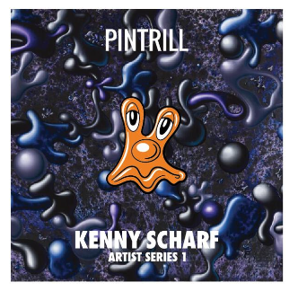 Kenny Scharf - Slug Pin