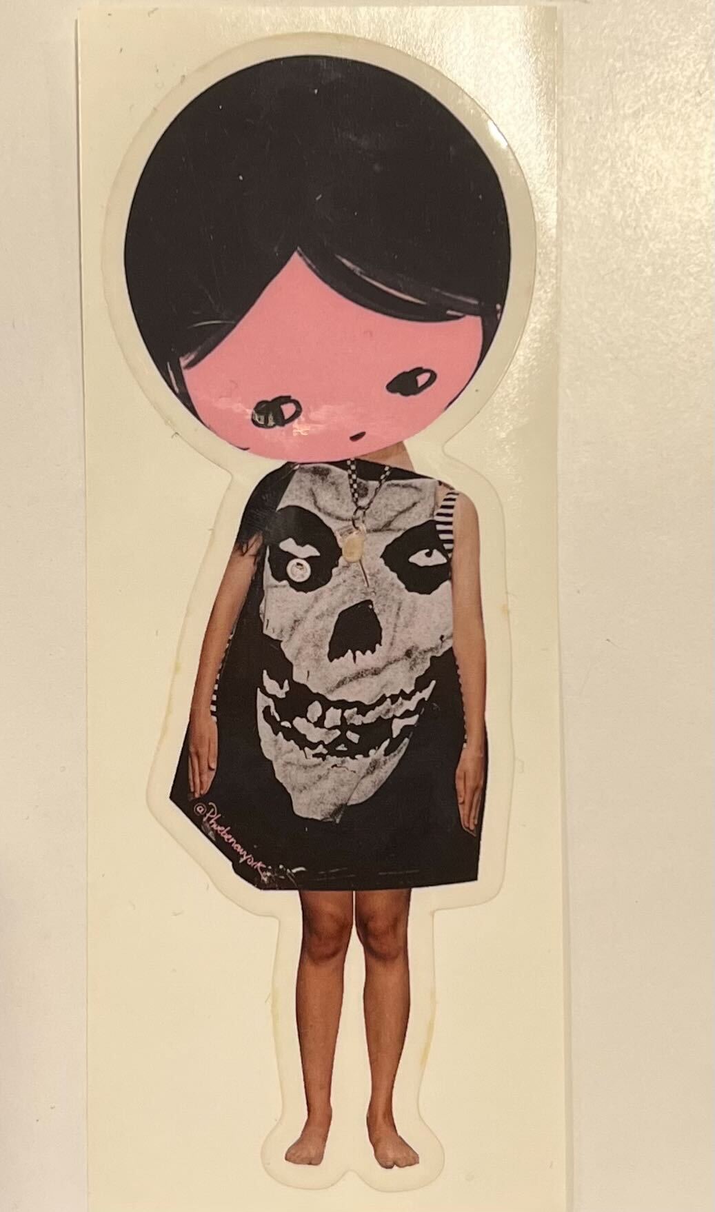 Sticker - PNY Skull Dress