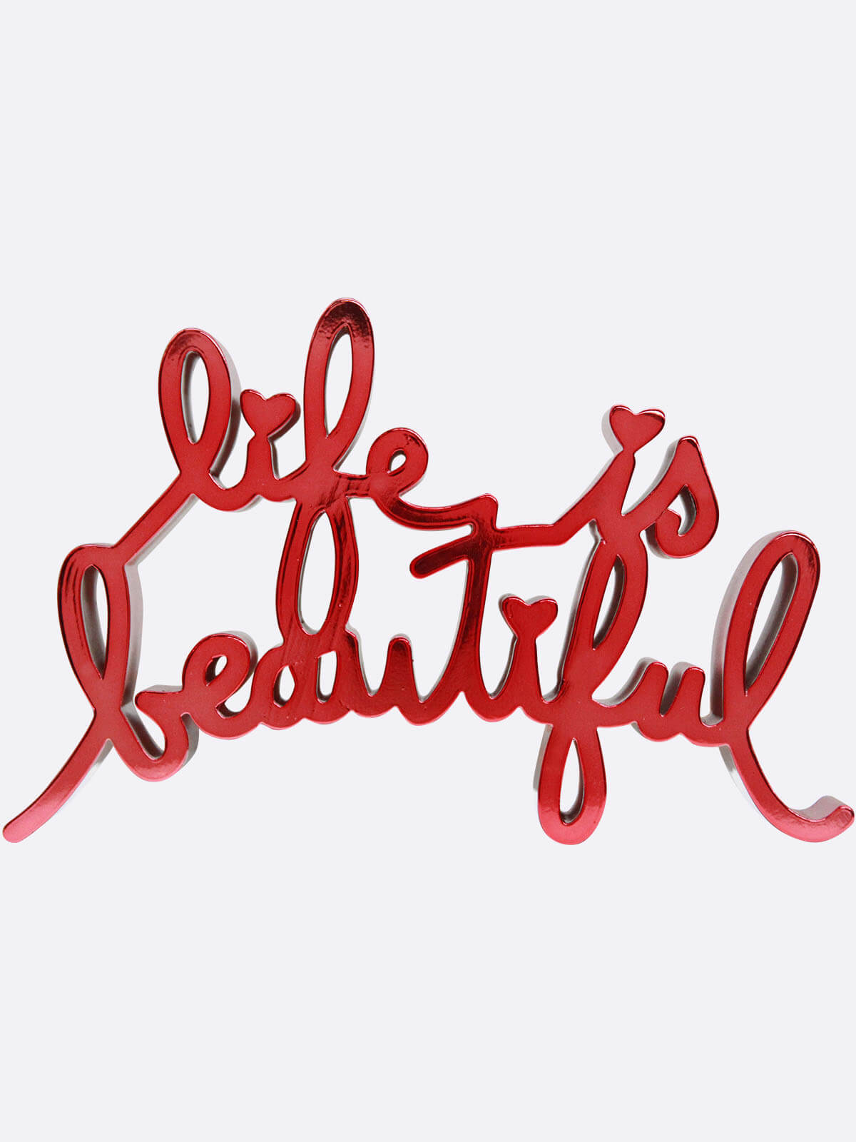 Mr. Brainwash | Life Is Beautiful | Hard Candy Red