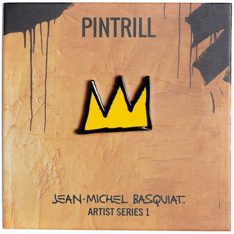 Jean-Michel Basquiat - Crown Pin