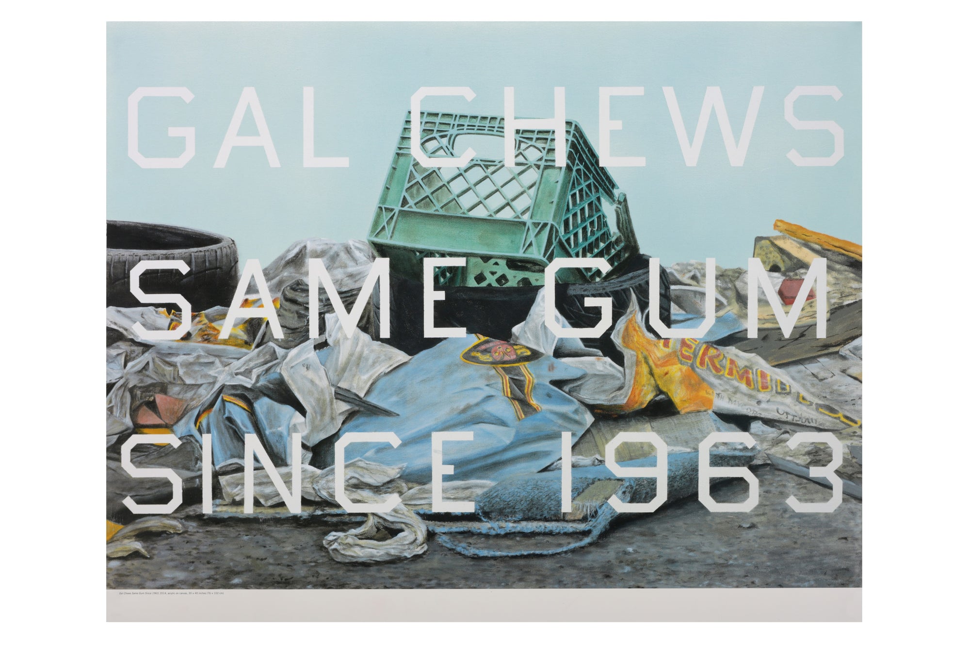 Gal chews same piece of gum since 1963