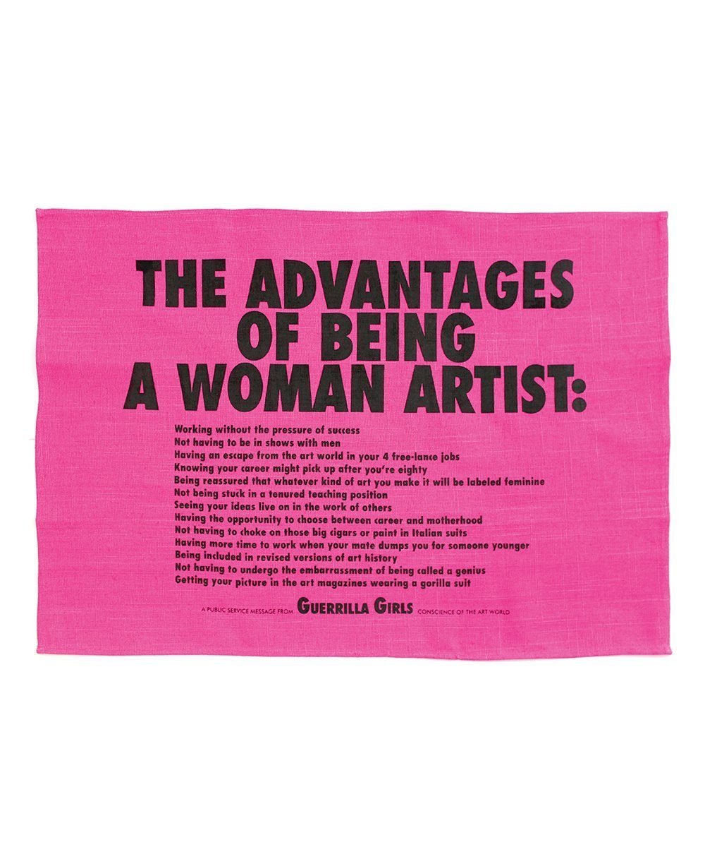 Advantages Of Being A Woman Tea Towel