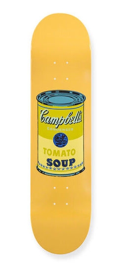 Campbell&#39;s Soup Skate Deck (Yellow with Yellow Can)