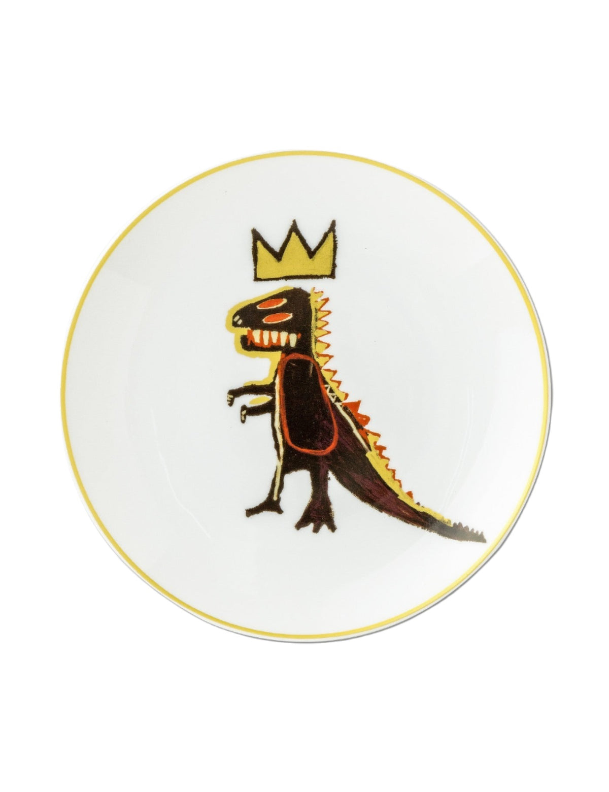 Basquiat - Gold Dragon Plate