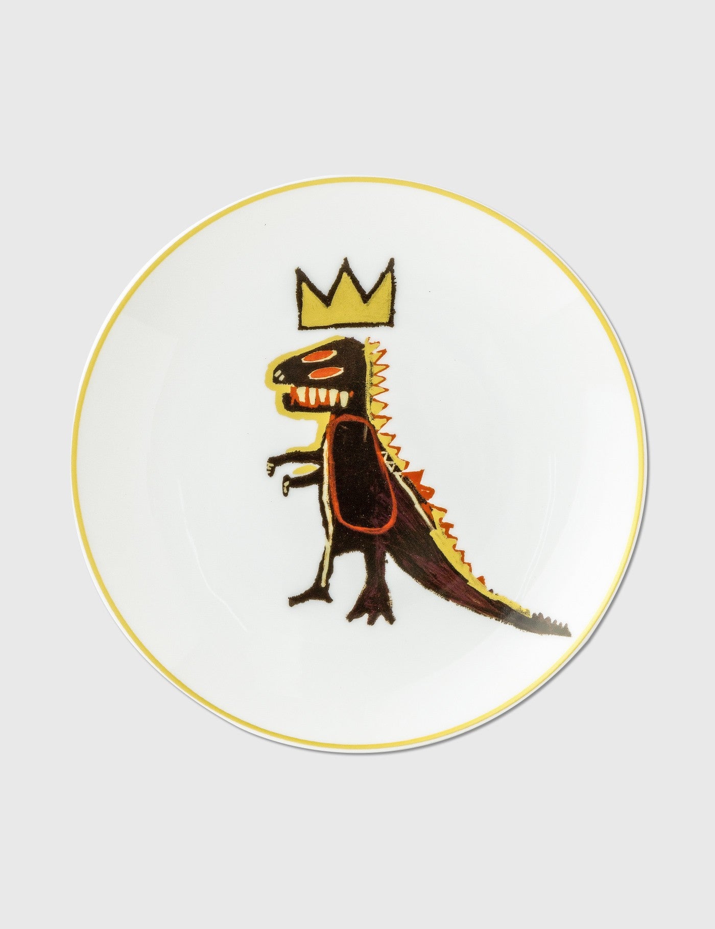 Basquiat - Gold Dragon Plate