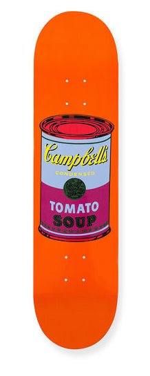 Campbell's Soup Skate Deck (Orange with Red Can)