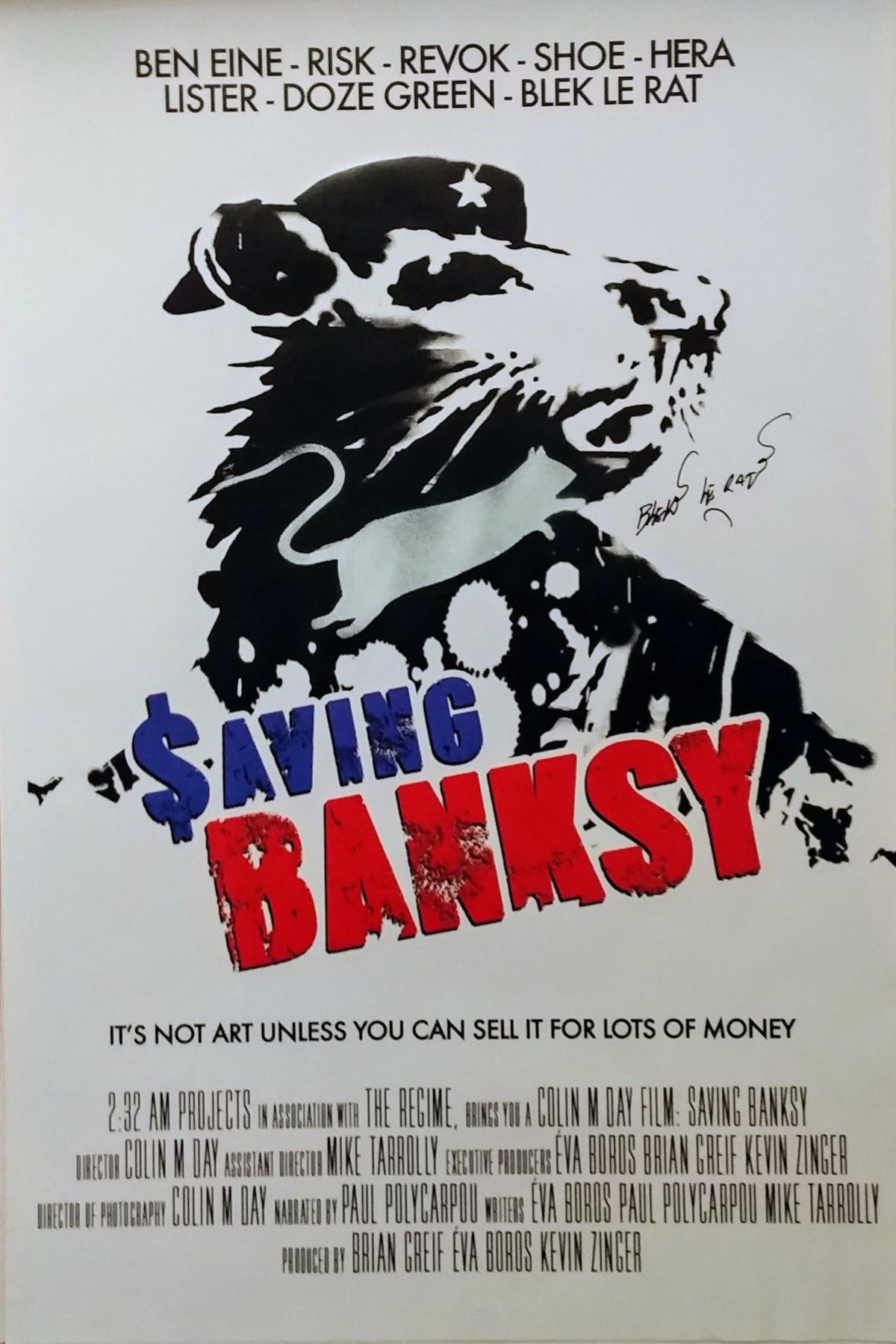 Saving Banksy Poster