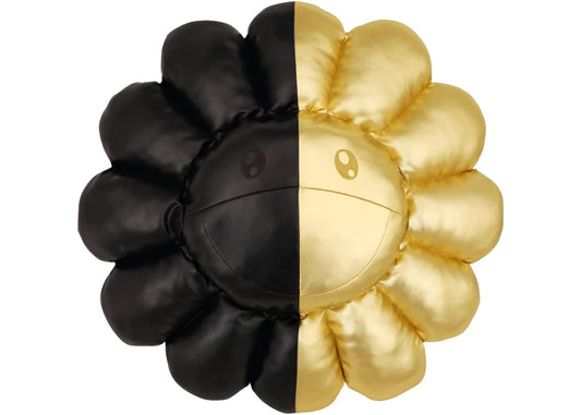 Takashi Murakami x HIKARU Collaboration Flower Plush Black/Gold