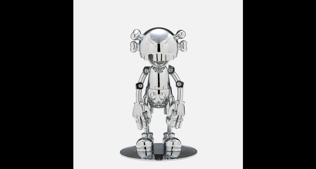 KAWS x Hajime Sorayama | No Future Companion (Chrome)