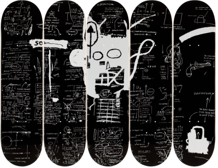 Demon-Set of 5 Skateboards
