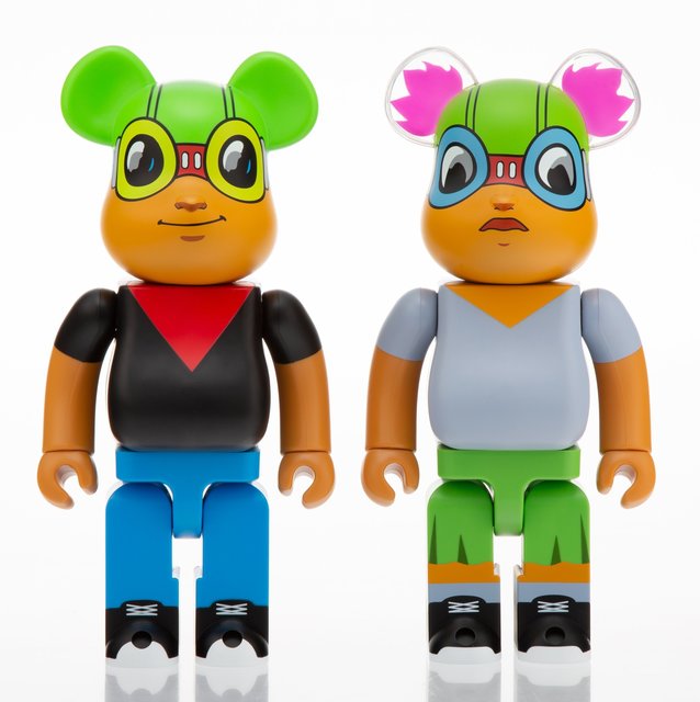 Flyboy 400% and NYCC Flyboy and Lil Mama 100% Set | Be@rbrick X Hebru Brantley