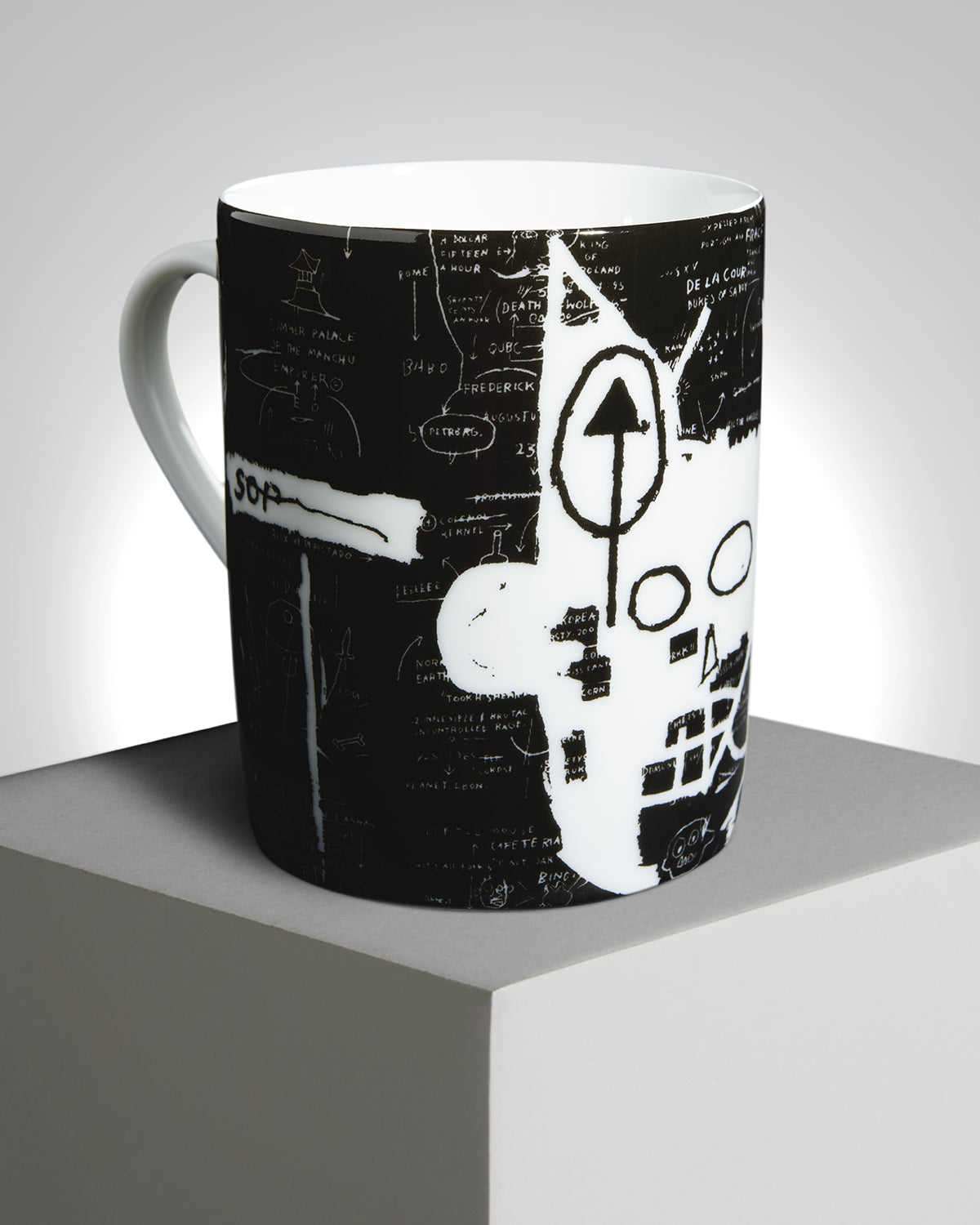 Basquiat - Black & White Mug