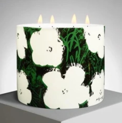 Warhol - Flowers Giant Candle