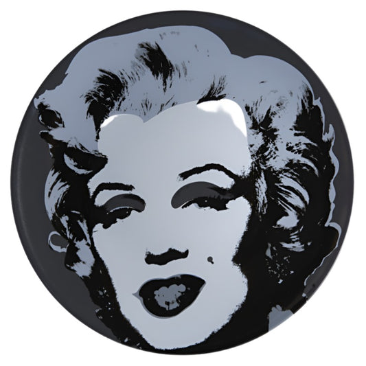 Warhol - Black Marilyn Plate